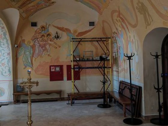 Системы безопасности в храме Александра Невского при МГИМО
